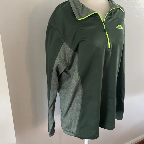 The North Face mens large half zip pullover - Picture 4 of 8